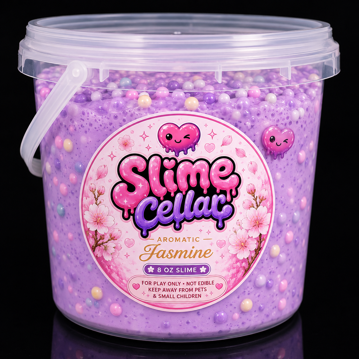 Jasmine Slime Cellar slime container