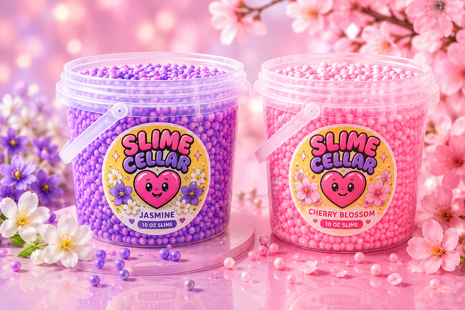 Jasmine and Cherry Blossom Slime Cellar products
